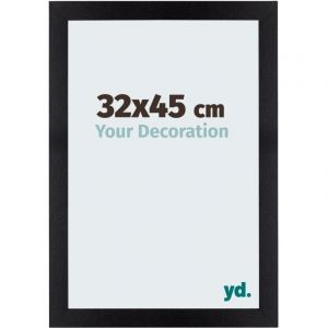 Yd. - Cadre photo 32x45 - Noir Mat - mdf - Mura