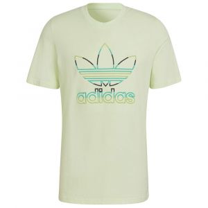 Adidas Originals T-shirt à Manches Courtes Trefoil Ser 3 XL Almost Lime