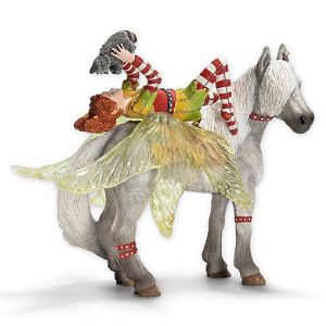 Image de Schleich Figurine Marween sur son cheval