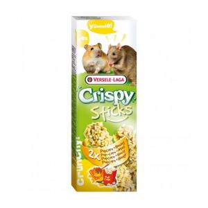 Versele Laga Sticks Crispy pour hamsters et Rats Pop-corn et Miel 2 pièces
