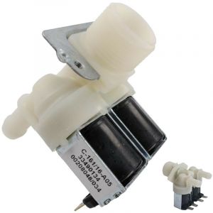 Brandt Electrovanne 2 voies 180&deg; (294501-20315) (55X8396, 4055066387) Lave-linge SAMSUNG, THOMSON, FAR, PROLINE, HAIER, CONTINENTAL EDISON, SOGELUX,