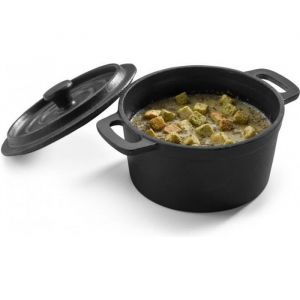 Pujadas Mini Cocotte Haute avec Couvercle en Fonte à˜ 14 cm