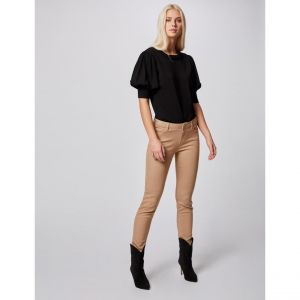 Image de Morgan Jeans skinny taille basse Beige - Couleur Beige - Taille 3XL