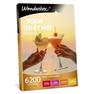 Wonderbox Coffret cadeau Pour toi et moi Emotion