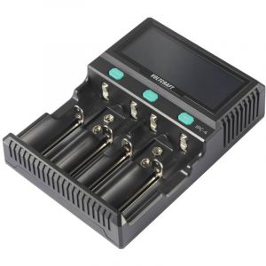 Voltcraft Chargeur de piles rondes Li-ion, LiFePO, NiMH, NiCd, LiFePO4 IPC-4 C301942