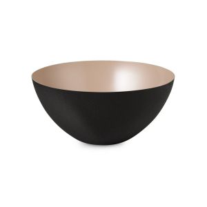 Normann Copenhagen Bol Krenit / Ø 12,5 x H 5,9 cm - Acier noir,sable en métal