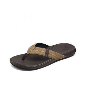 Reef Coussin Phantom Flip Flop Sandale pour hommes Marron Tan