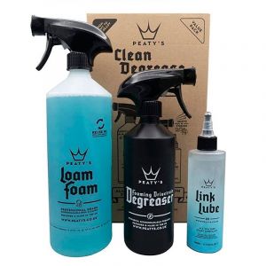 Image de Peaty's Wash Degrease Lubricate Bicycle Cleaning Kit Kits d'entretien