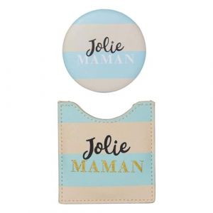 Draeger Miroir De Poche - Jolie Maman