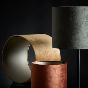 Light & Living - Abat-jour GEMSTONE - &Oslash;20x15cm - Orange