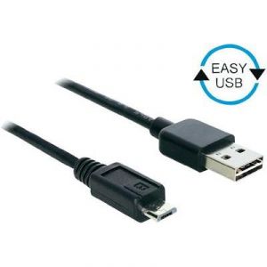 Image de Delock 83367 - Cable EASY-USB 2.0-A male vers USB 2.0 micro-B male 2 m