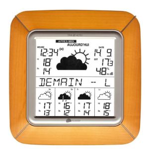 Image de La Crosse Technology WD9005 - Station Starmétéo pour température intérieure et extérieure avec prévision J+4