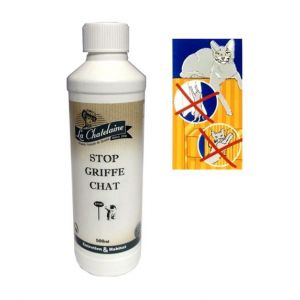 Astuceo Stop griffe chat 21,5 cm Blanc