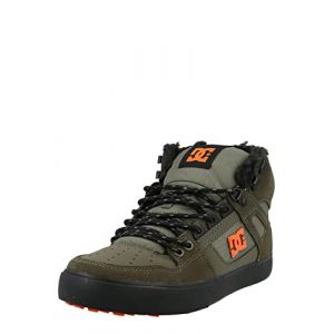 DC Shoes Pure, Basket Homme, Dusty Olive Orange, 46 EU