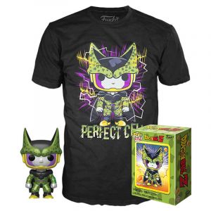 Funko T-SHIRT M AVEC POP PERFECT CELL / DRAGON BALL Z / FIGURINE POP