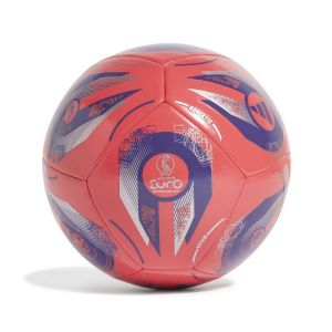 Adidas Mixte Femme Euros 2025 Club Official Football, White/Pantone/Pantone/Lucid Lemon, 5