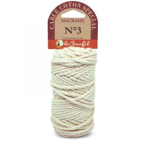Fil Coton Macrame N°3 1 Pelote