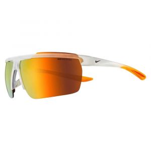Nike Lunettes de soleil -vision Windshield Mirrored - Matte Clear / Gridiron / Orange - Taille Clear/CAT 3 Mirrored