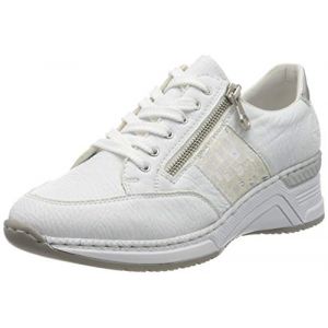 Image de Rieker Baskets basses GRAMI Blanc - Taille 36,37,38,39,40,41