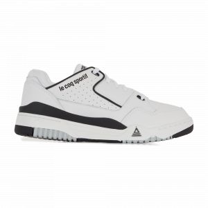 Le Coq Sportif LCS T1000 Nineties, Basket Mixte, Blanc Optique/Noir, 42 EU