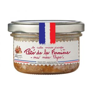 Lucien georgelin Paté de la fermière le bocal de 70g