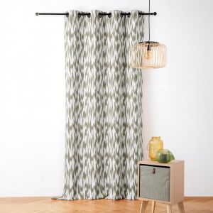 LINDER Rideau d’ameublement "ikat" 140 x 280 cm motif ikat