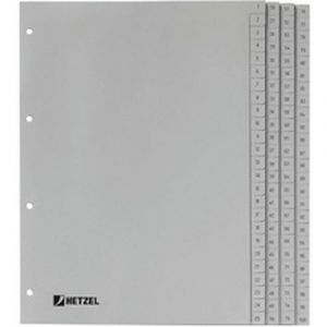 Rexel Intercalaires En Plastique Chiffres A4 1-20 Pp