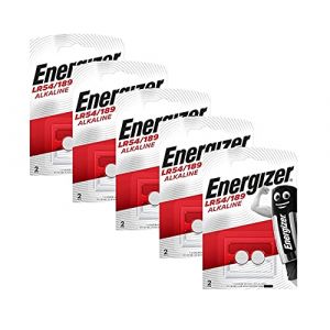 Image de Hold. Energizer - Pile bouton alcaline LR54/189 - 5 ampoules de 2 (10 piles au total)