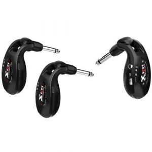 Xvive U2 Guitar Wireless System Bundle, 2 x émetteurs + 1 x récepteur – Noir