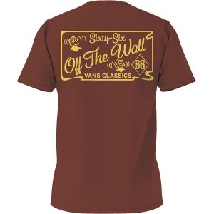 Vans T-Shirt Manches courtes de - Sixty Sixers Club Tee - S à XXL - pour Homme - marron