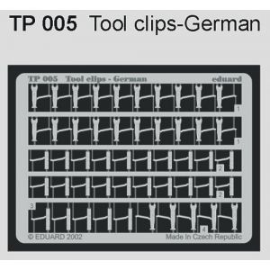 Eduard MAQUETTE TOOL CLIPS GERMAN 1/35 TP005