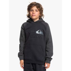 Quiksilver Age Of Blue Emboss - Sweat à capuche pour Garçon 4-16 Noir - Taille 10