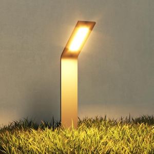 Doporro - Mai & Mai Lampe sur Pied Extérieur Gris Foncé 128x98x408mm Éclairage Extérieur de Jardin led IP65 Desgin Pfadfinder