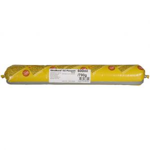 Sika Colle élastique Bond 52 Parquet - 600ml - Marron