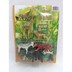 Easykado 25 Figurines Animaux De La Forêt