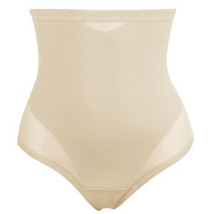 Image de String taille haute gainant beige