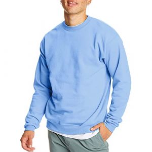 Hanes P1607 Maillot de survêtement, Bleu Ciel, M Homme