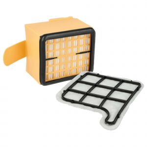 Vhbw Lot de 2 filtres compatible avec Vorwerk Kobold VK135, VK136 aspirateur - filtre protection moteur, filtre
