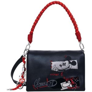 Desigual Sac à main à rabat femme Mickey Rock Dortmund