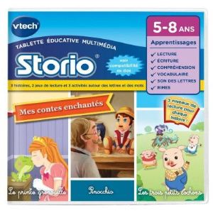 Vtech Jeu Storio Mes contes enchantés