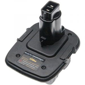 Vhbw Adaptateur de batterie compatible avec Dewalt outils électriques - Adaptateur batteries Li-ion 20 V