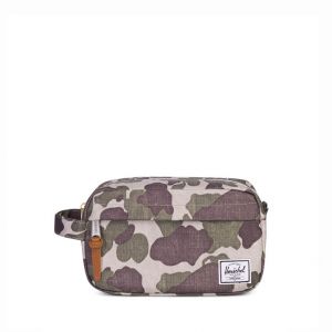 Image de Herschel Trousse de toilette Chapter 21 cm Frog Camo Tan