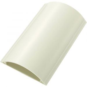 Tru Components Protège-câbles incolore TC-RDAR120AMWWM203 1593132 Nombre de canaux: 1 Longueur 1000 mm 1 pc(s)
