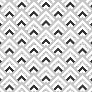 Plage Sticker carrelage adhésif décoratif autocollant, imitation du carrelage avec des motifs de carrés superposés noirs et gris, x6, 15 cm x 15 cm - Gris