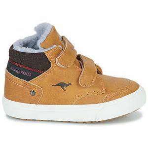 KangaROOS Garçon Unisex Kinder KAVU Primo V Basket, Tan Yellow Blush, 21 EU