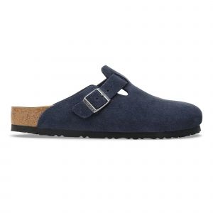 Birkenstock Sandales en cuir suédé Boston