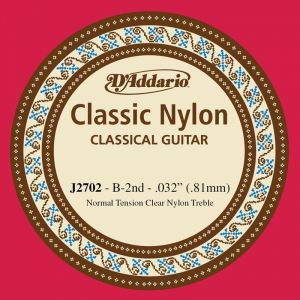D'Addario J2702 Corde de guitare &agrave; l'unit&eacute;