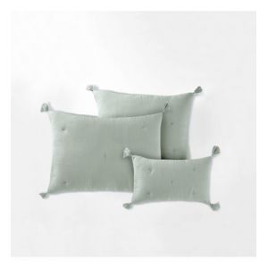 Housse de coussin gaze de coton, K la Violet Couleur Violet Taille M