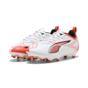 Puma Bottes de football ultra 5 play fg/ag j, whi enfant
