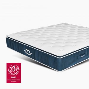 Matelas luxe hybride mémoire de forme 90x190 épais 30cm